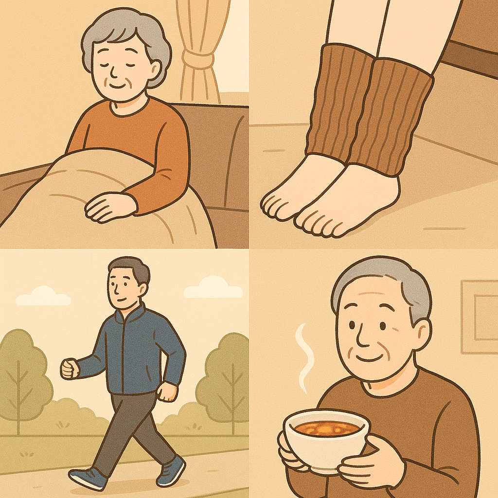 足の冷え対策で毎日を快適に過ごすために