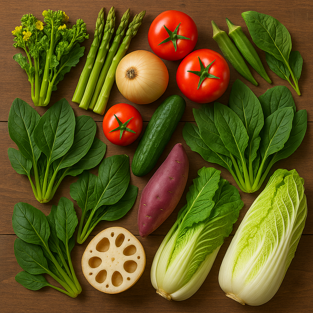 旬の野菜の力で毎日を健やかに!栄養価が高まる理由と活かし方