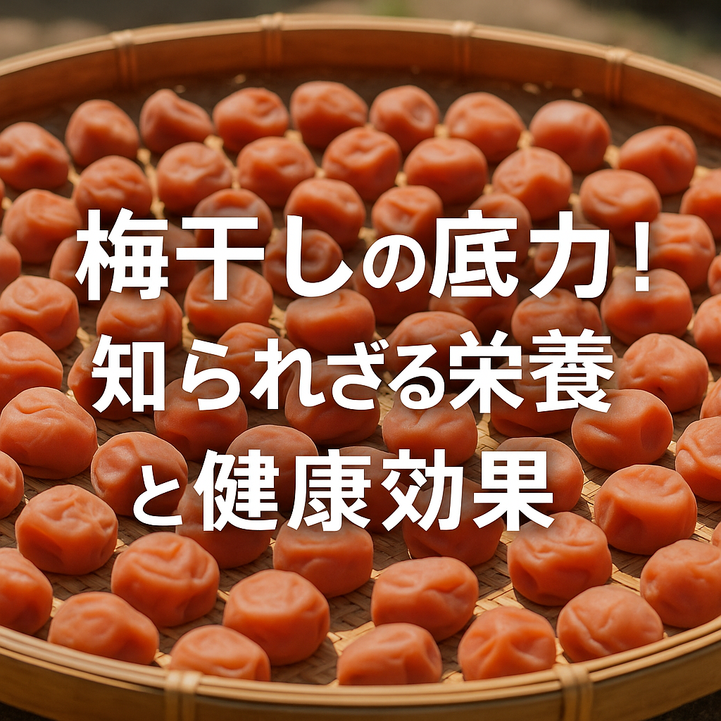 梅干しの底力!知られざる栄養と健康効果