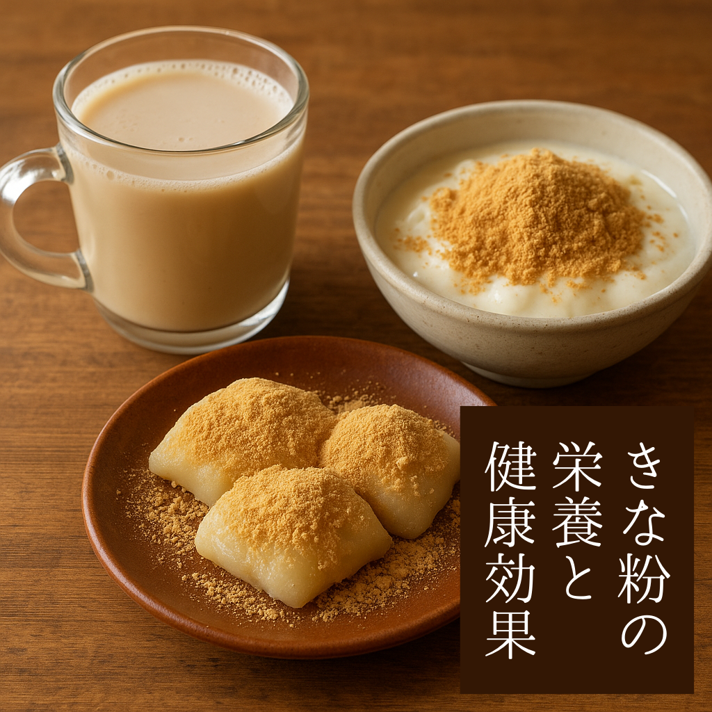きな粉の栄養と健康効果：日本の伝統食材が持つパワー