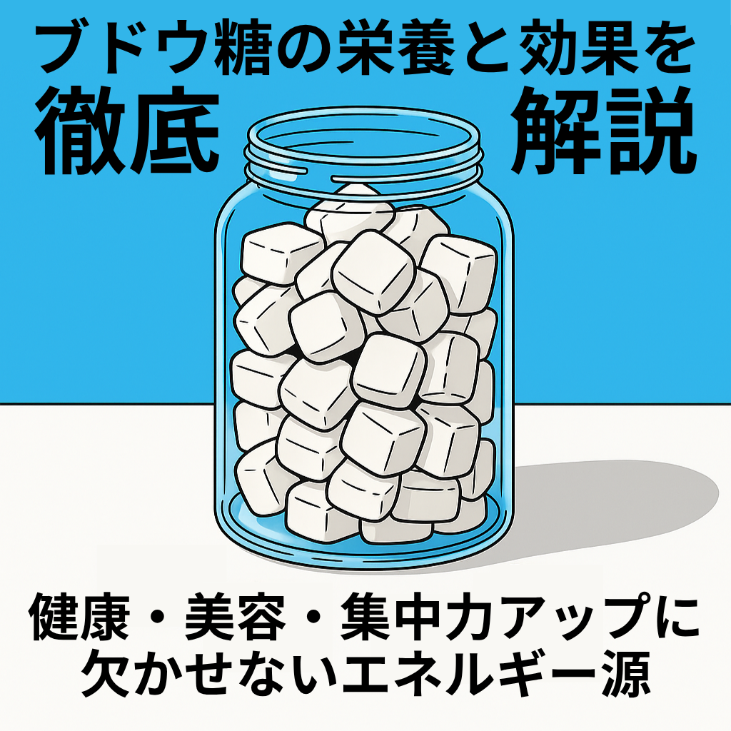 ブドウ糖の健康効果を徹底解説｜脳・体・心を支える万能エネルギー