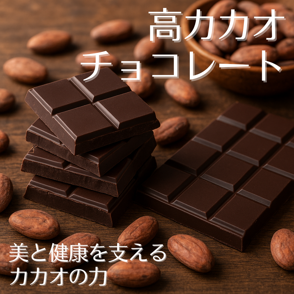 高カカオチョコレート──美と健康を支えるカカオの力