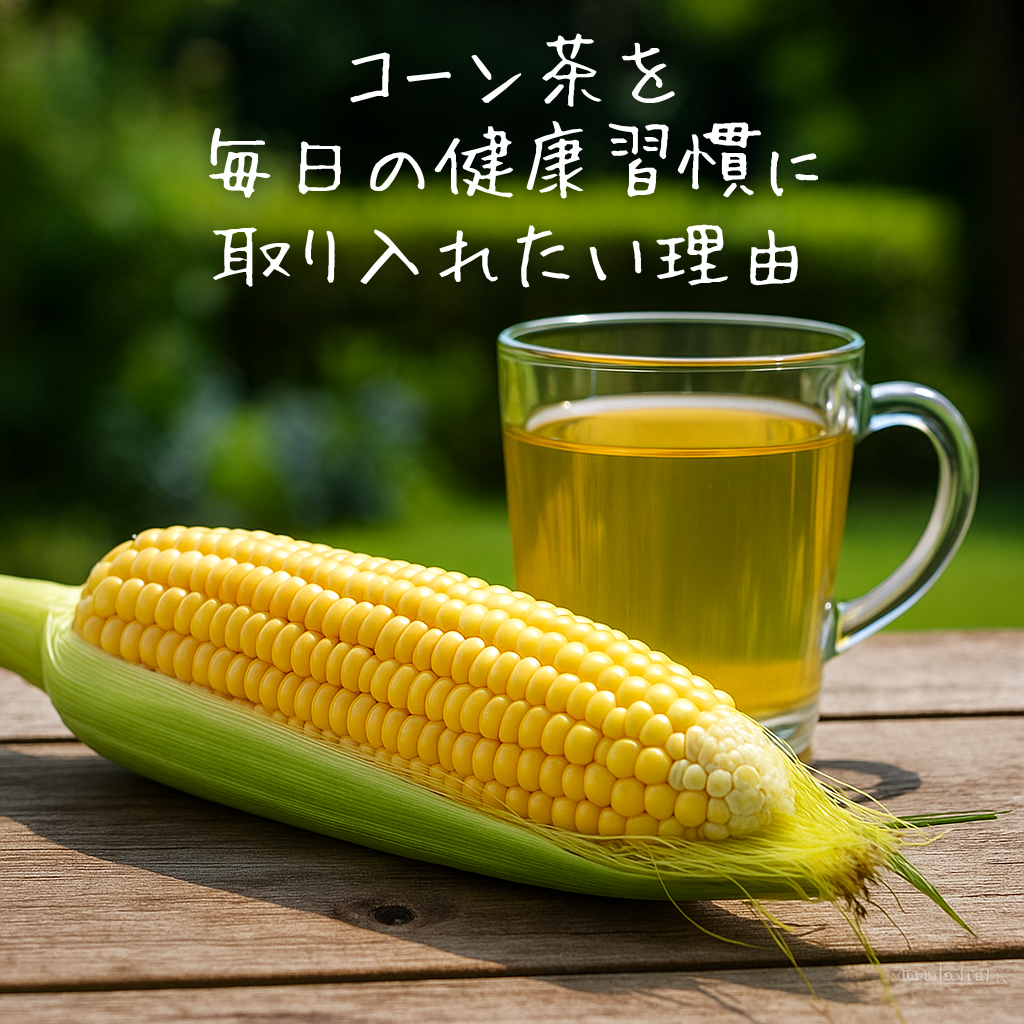 コーン茶を毎日の健康習慣に取り入れたい理由