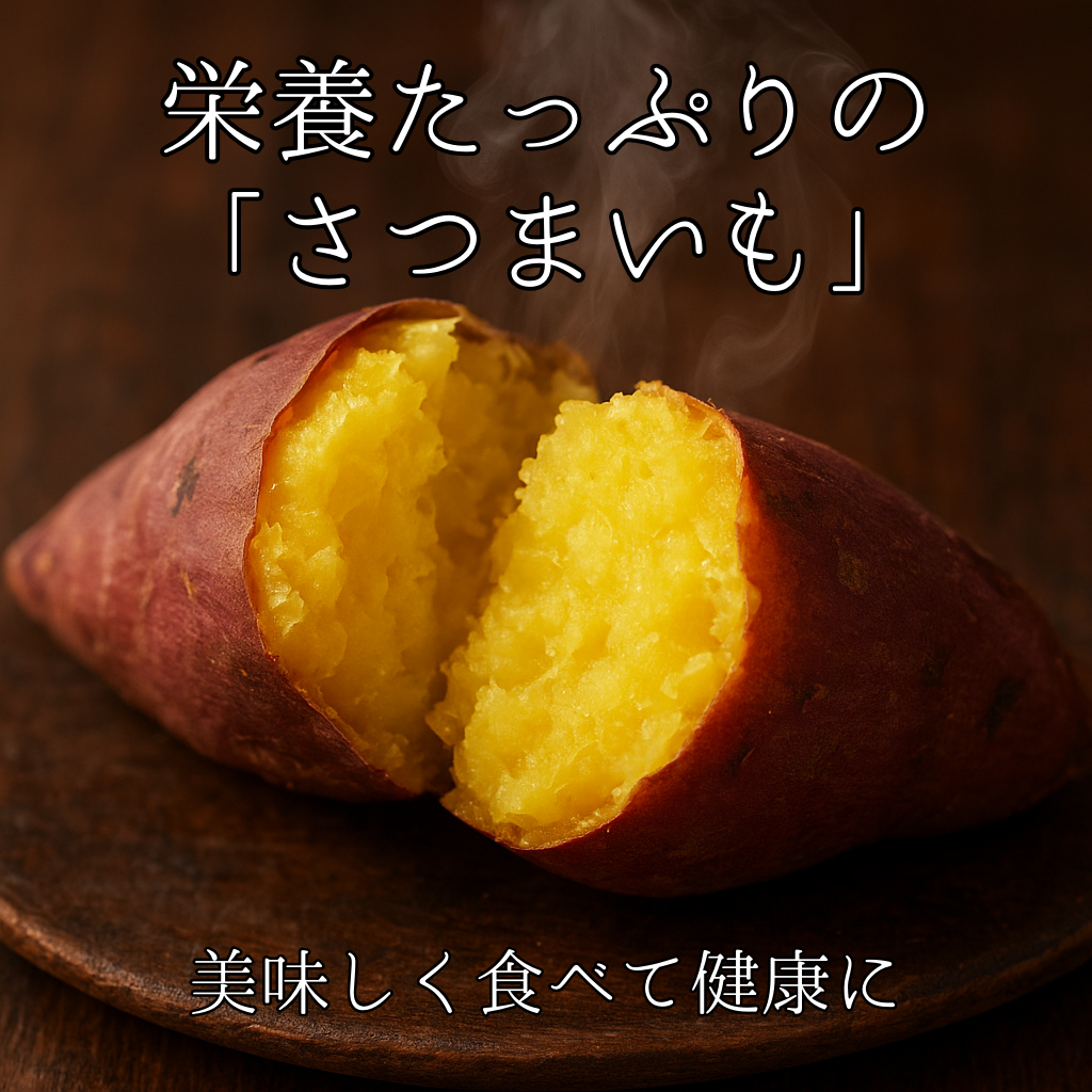 栄養たっぷりの「さつまいも」―美味しく食べて健康に